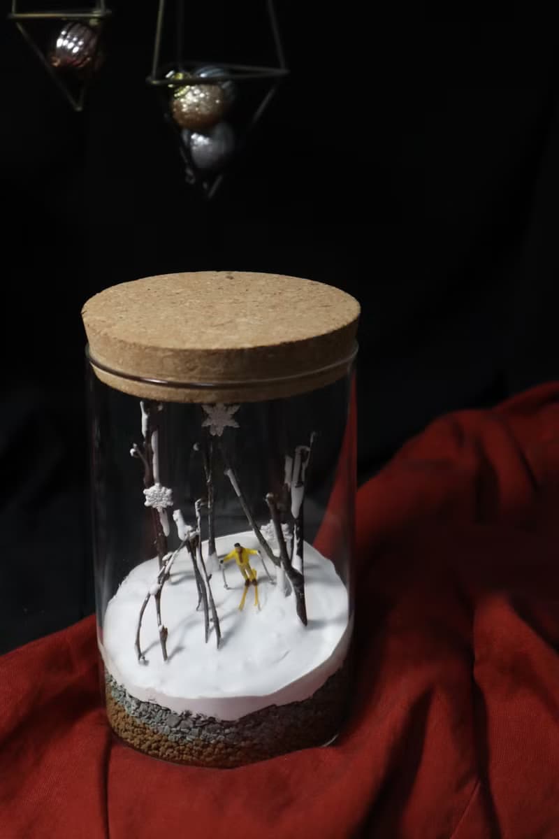 【微景觀】冬日奶霜 - 聖誕禮物/交換禮物/生日禮物/滑雪/雪地