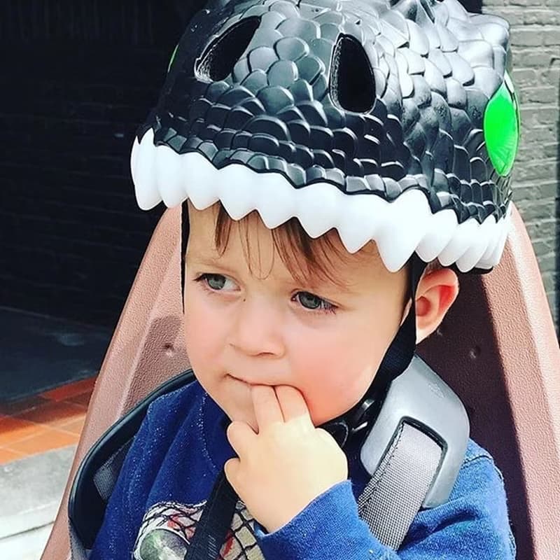 【MAF蔓侒菲】crazysafety/恐龍/安全帽/3D造型/學步帽