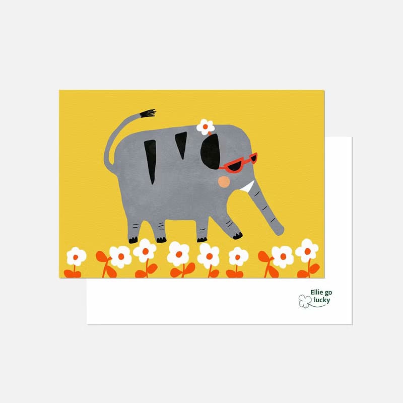 Illustration Postcard C-set 12 pieces