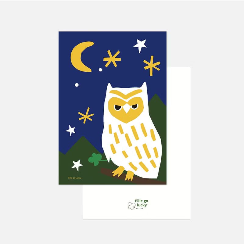 Illustration Postcard C-set 12 pieces