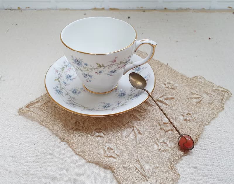 【好日戀物】德國vintage/antique手工天然礦物銅製湯匙組