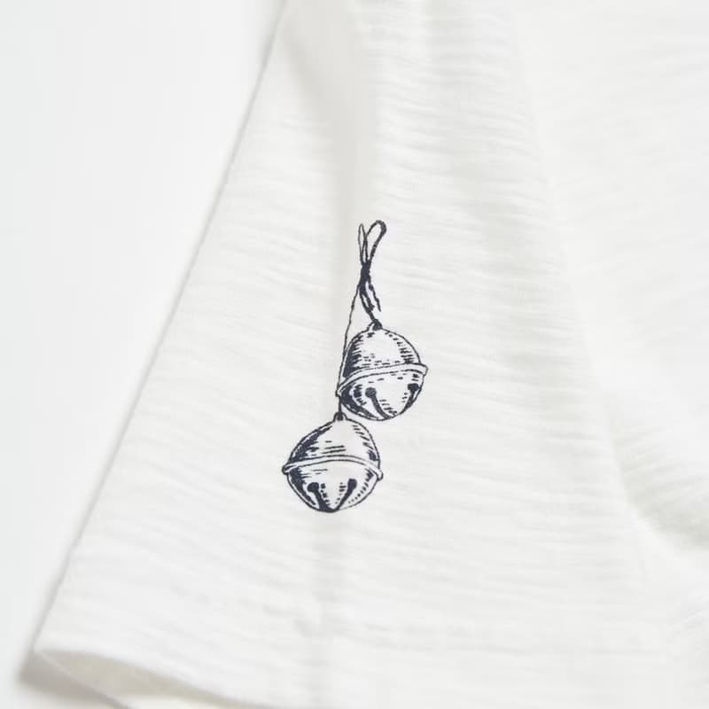 江戶勝 日系 女裝 招財貓短袖T恤(米白色) #上衣