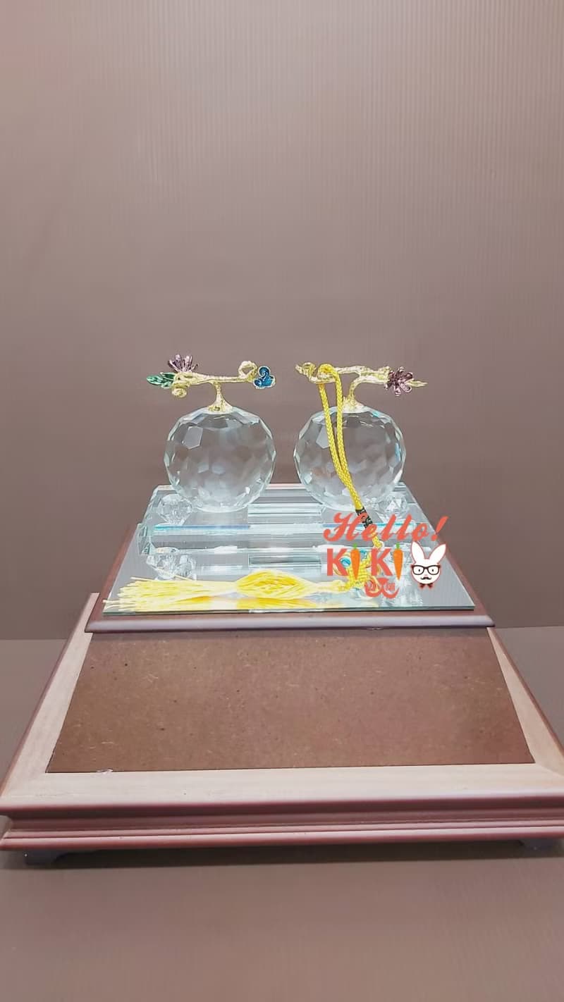 水晶 事事如意  開幕禮物 升遷送禮 退休賀禮 退伍禮品 喬遷禮物