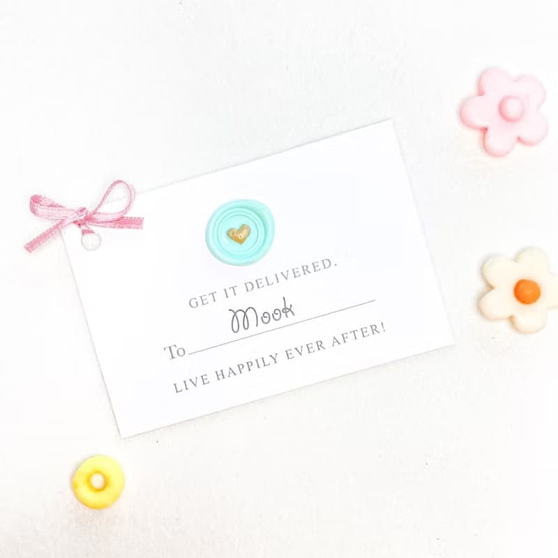 Mashmallows Rope Bracelet with Lucky Stone - Grey & Pink