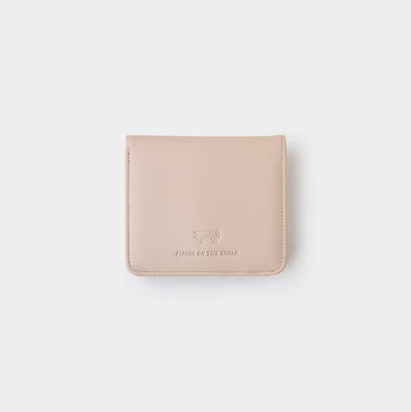 pinsel mini wallet : toasted almond