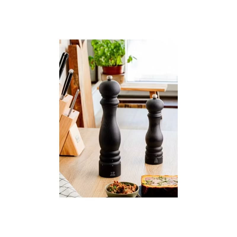 【法國製造】Peugeot Paris 巴黎石墨色鹽/胡椒磨坊 30cm