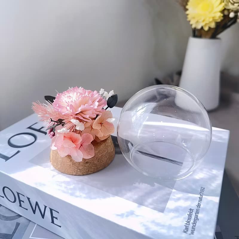 蒔漫花間—花漾時光 母親節禮物 擴香花 永生花玻璃球
