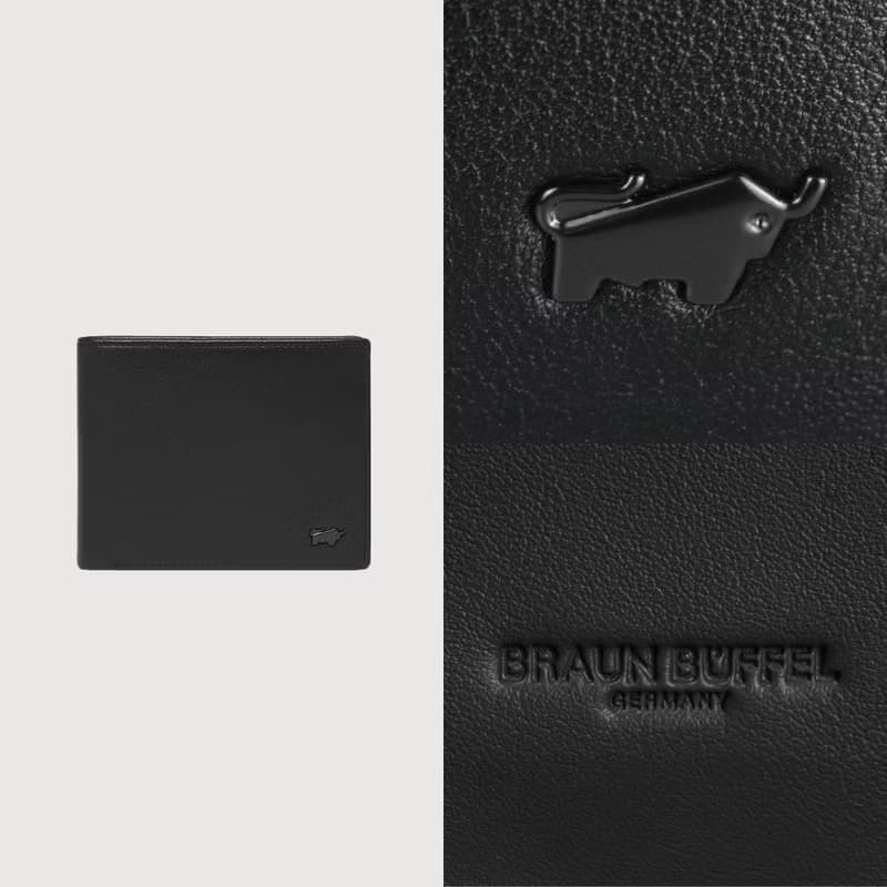 【免費升級送禮包裝】瓦拉頓-A 4卡零錢袋皮夾-三色任選