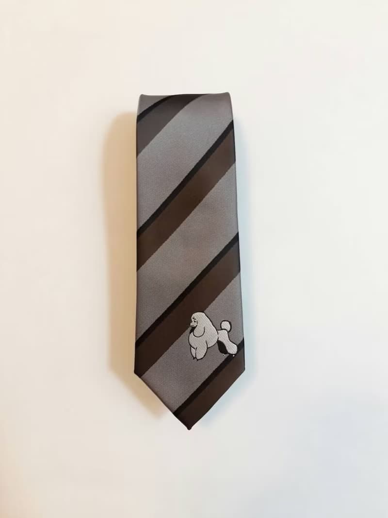 高雅貴賓犬領帶 Neckties