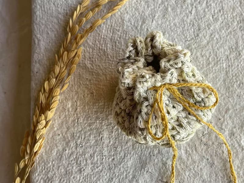 Knitting 生命之花束口袋 - 沃土