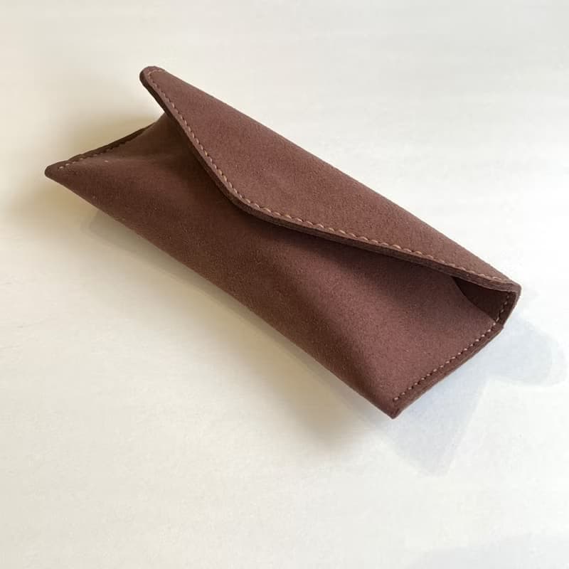Envelpoe 素皮革質感眼鏡盒 - 聖誕森林色系 - 純色