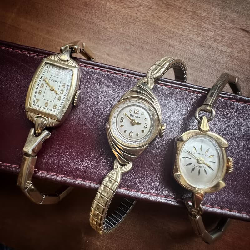 1960s ELGIN 瑞士古董機械錶