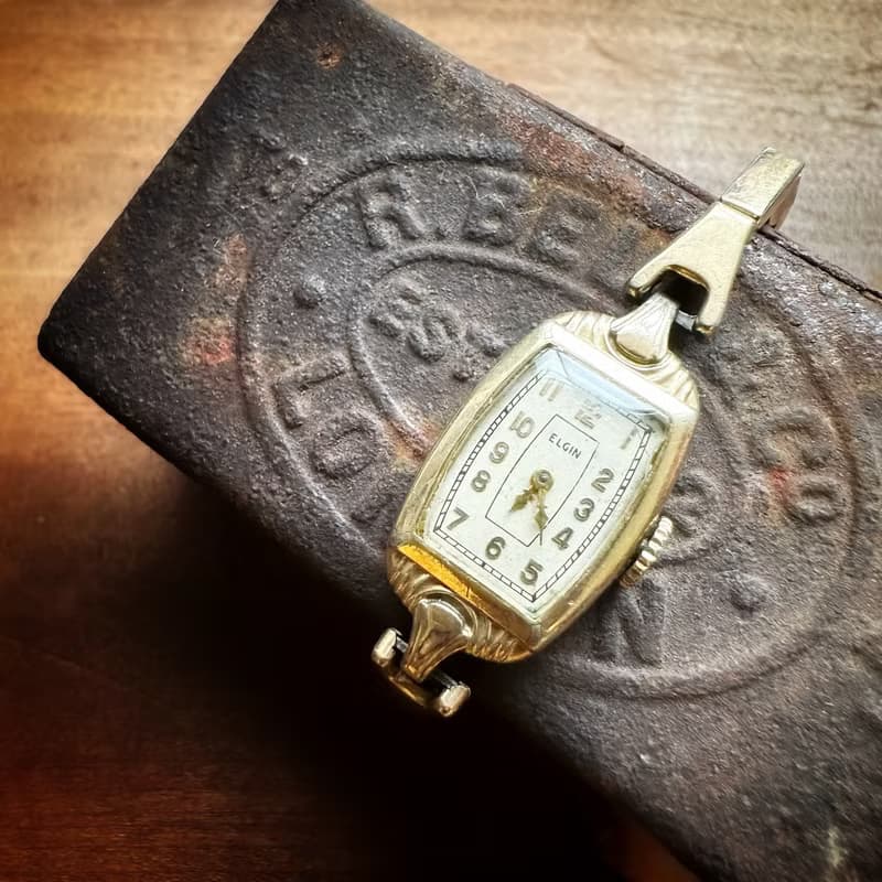 1960s ELGIN 瑞士古董機械錶