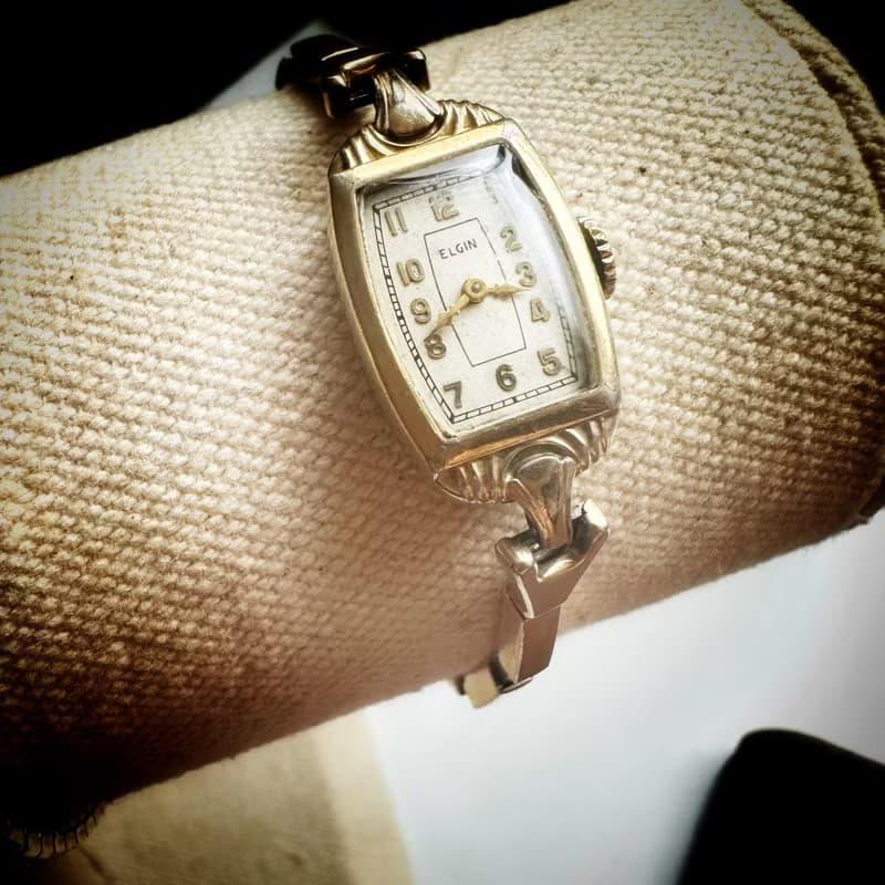 1960s ELGIN 瑞士古董機械錶