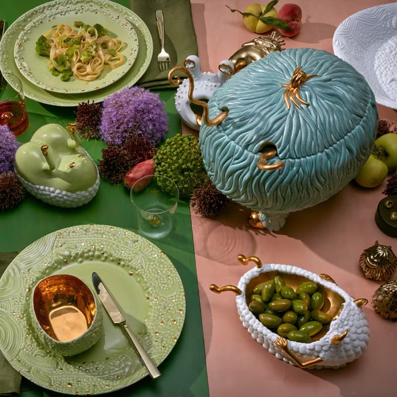 湖水綠小怪獸碗【L'Objet】