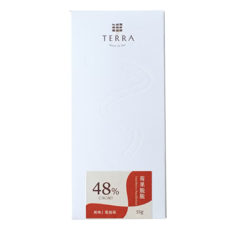 TERRA 蔓越莓風味牛奶巧克力 - 莓果脆脆
