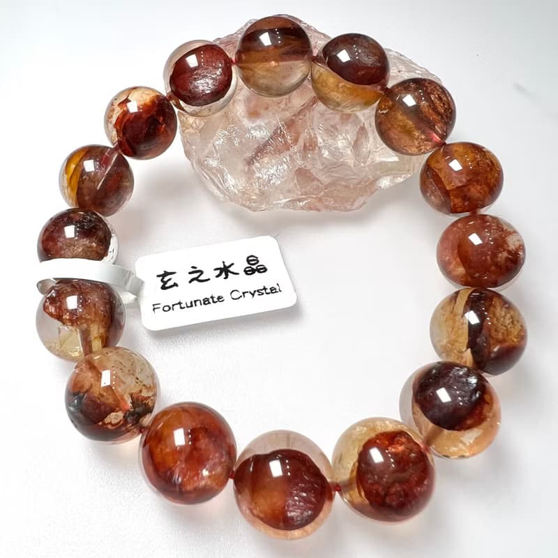 錦鯉膠花手串 | 水晶 | 水晶手串 | 水晶手鏈 | 水晶手鍊