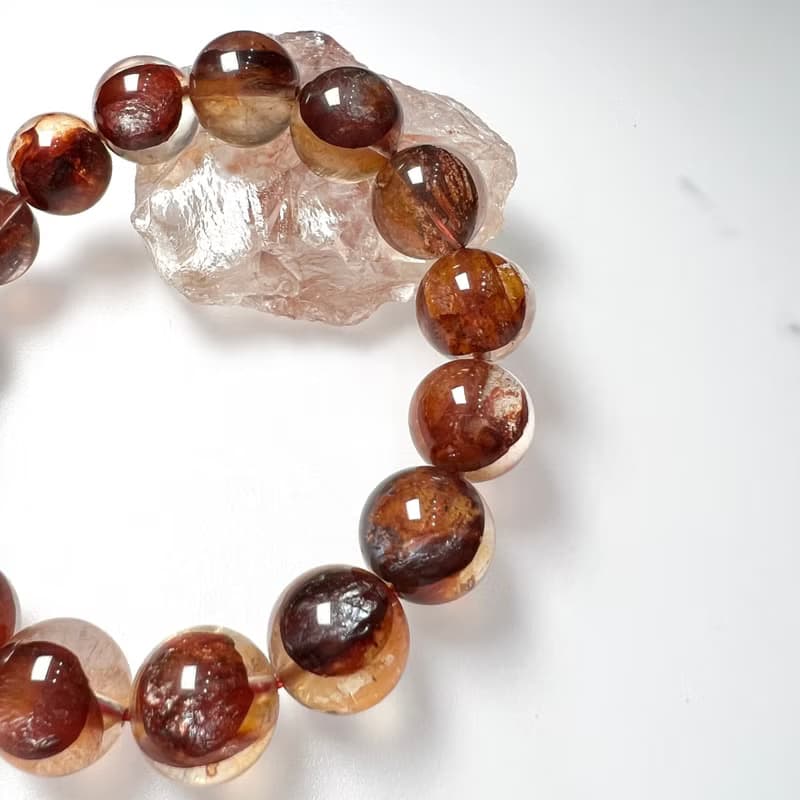 錦鯉膠花手串 | 水晶 | 水晶手串 | 水晶手鏈 | 水晶手鍊