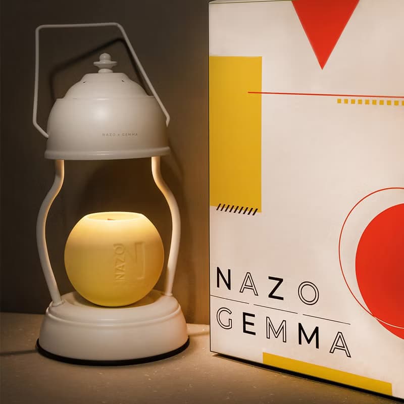 【限定禮盒】NAZOxGEMMA吳映潔 暖心融蠟禮盒∣ 蠟燭&融燭燈