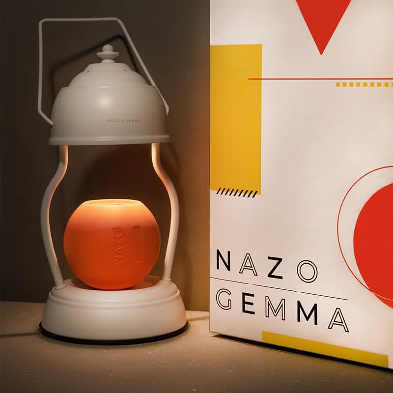 【限定禮盒】NAZOxGEMMA吳映潔 暖心融蠟禮盒∣ 蠟燭&融燭燈