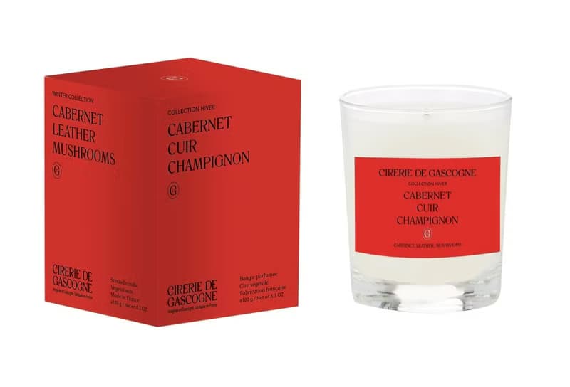 法國Cirerie de Gascogne天然香氛蠟燭 – 卡本內x皮革x洋菇