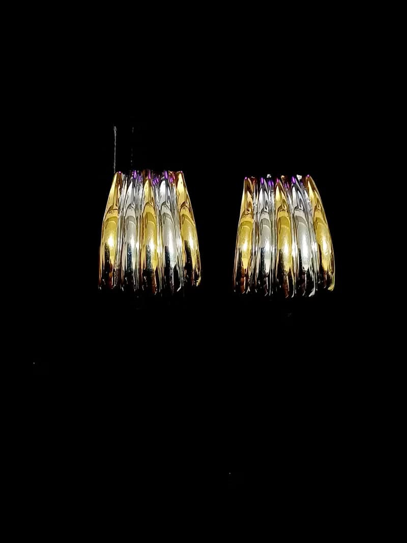 vintage jewelry  古董夾式耳環 直瀑