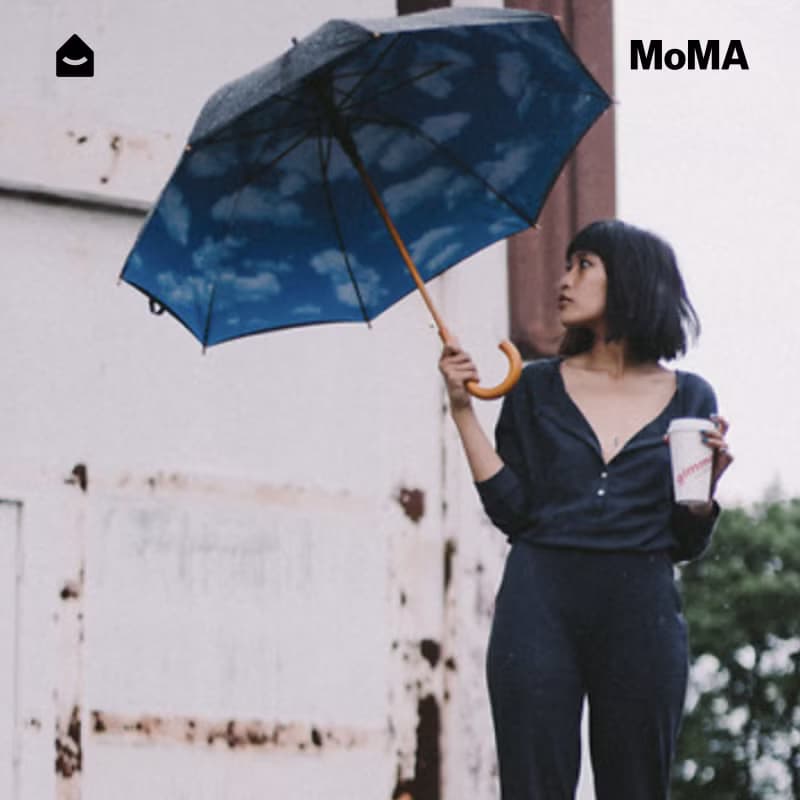 美國 MoMA 藍天白雲晴雨傘 天空傘 遮陽傘 時尚個性雨傘禮品禮物