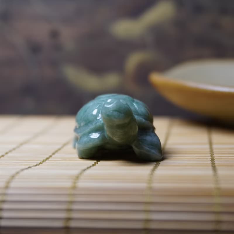 【吉祥‧長壽】翡翠烏龜 | 天然緬甸A貨翡翠 | 送禮