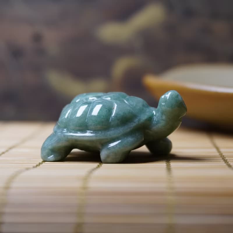 【吉祥‧長壽】翡翠烏龜 | 天然緬甸A貨翡翠 | 送禮