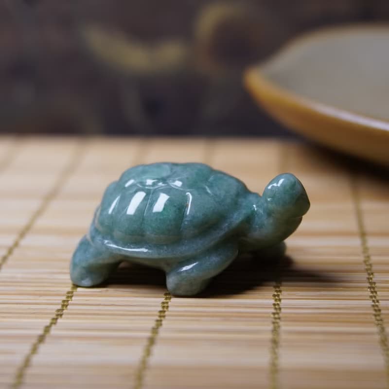 【吉祥‧長壽】翡翠烏龜 | 天然緬甸A貨翡翠 | 送禮