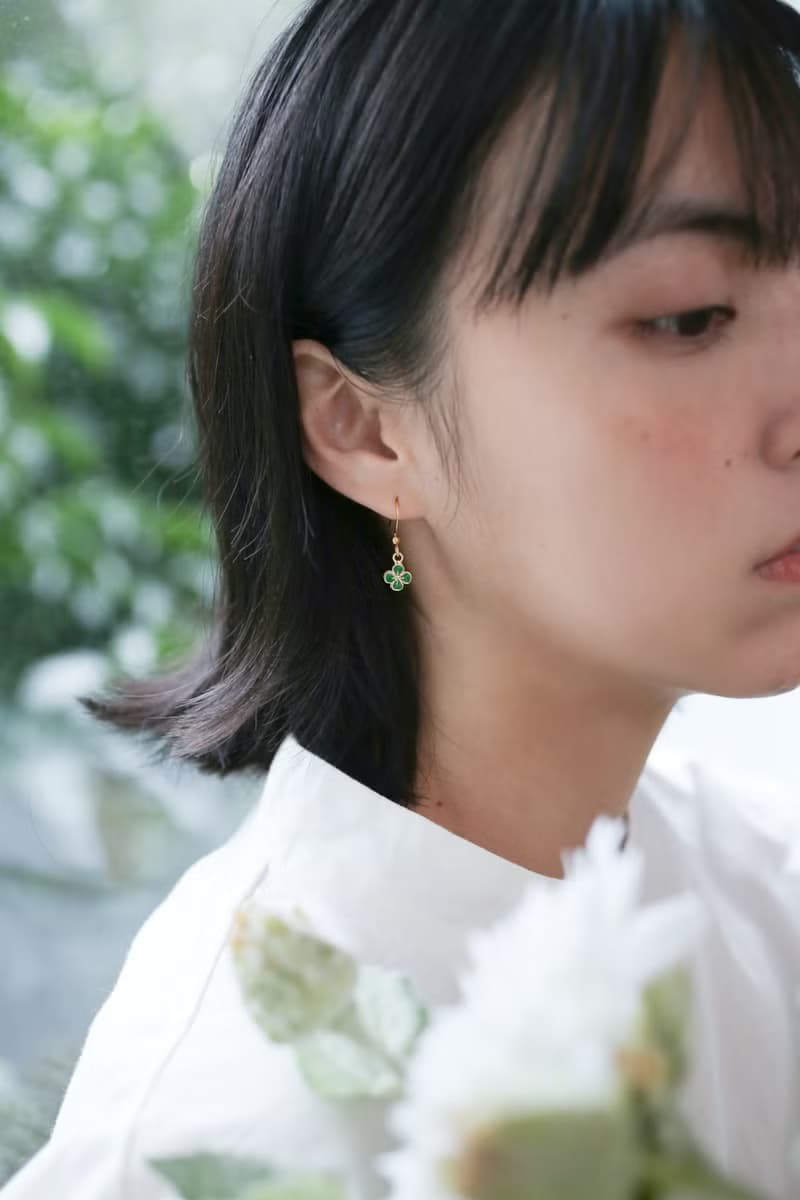 幸運花草 耳環 耳夾 薛裊兒系列 花 浪漫 生日禮物 夾式耳環