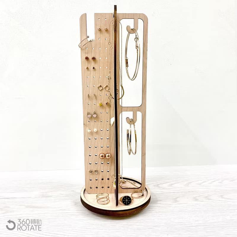 四面轉動 首飾座 Jewelry Organizer