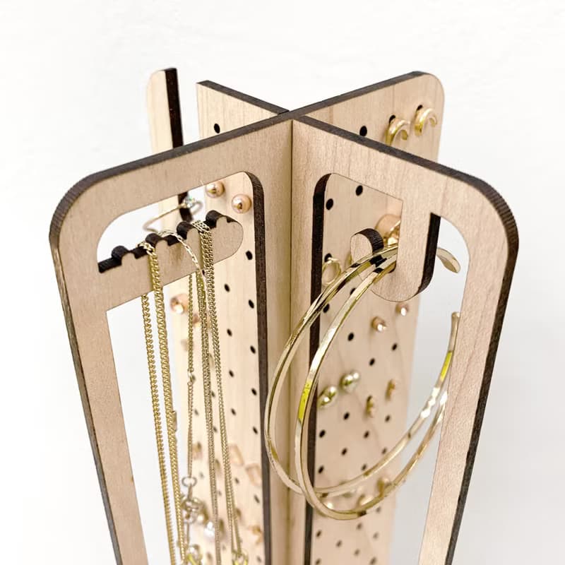 四面轉動 首飾座 Jewelry Organizer