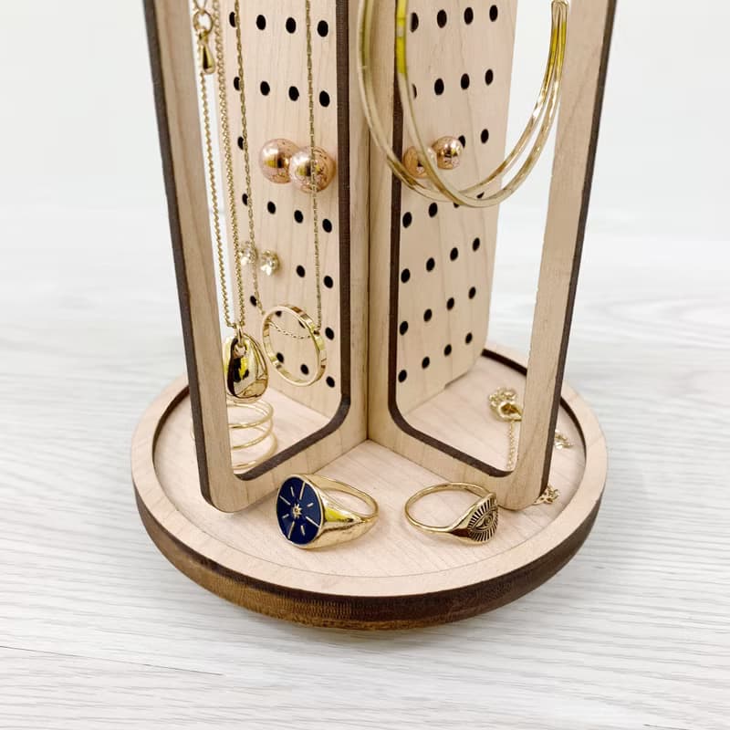 四面轉動 首飾座 Jewelry Organizer
