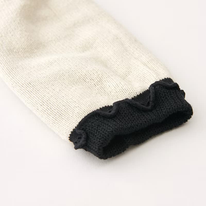 極暖 シルク ウール アームカバー