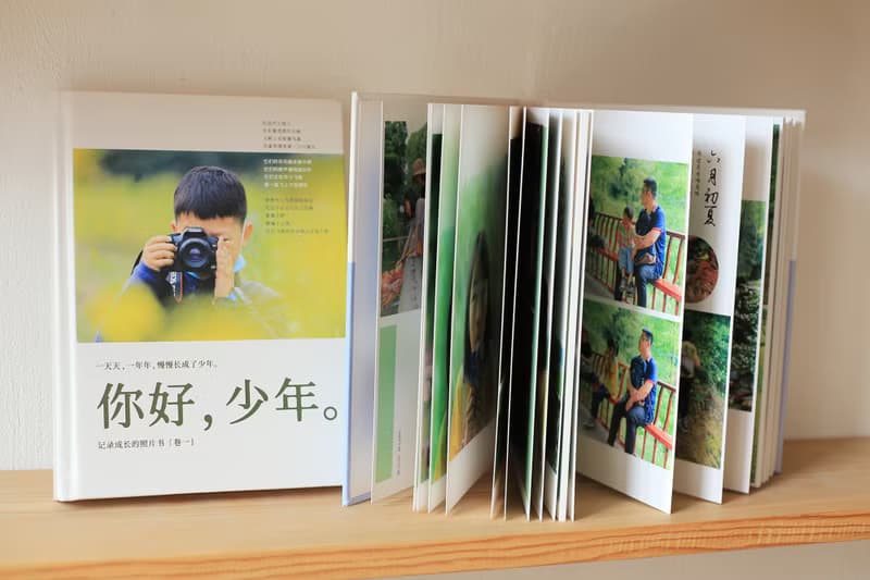 這麼多照片 / 親子 情侶 朋友 / 時光紀念 精裝雙裱跨頁 設計印刷