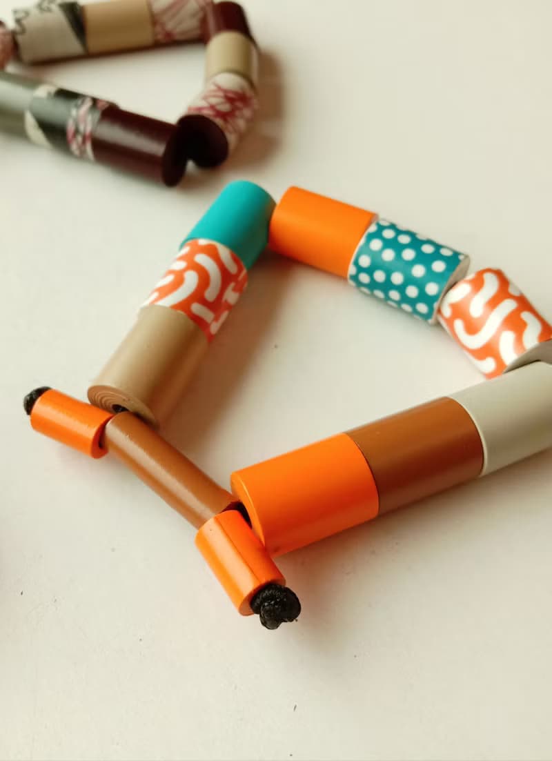 【新品】時尚串珠紙手鍊_繽紛彩色串珠設計 手作