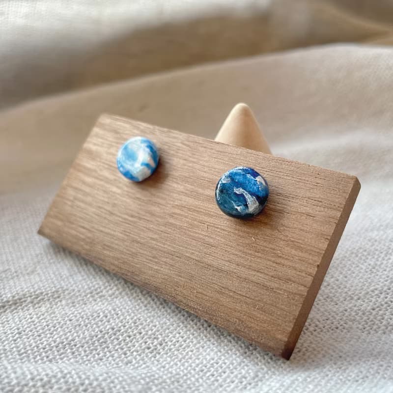 TeenyTinyCraft | 手工黏土耳環/耳夾