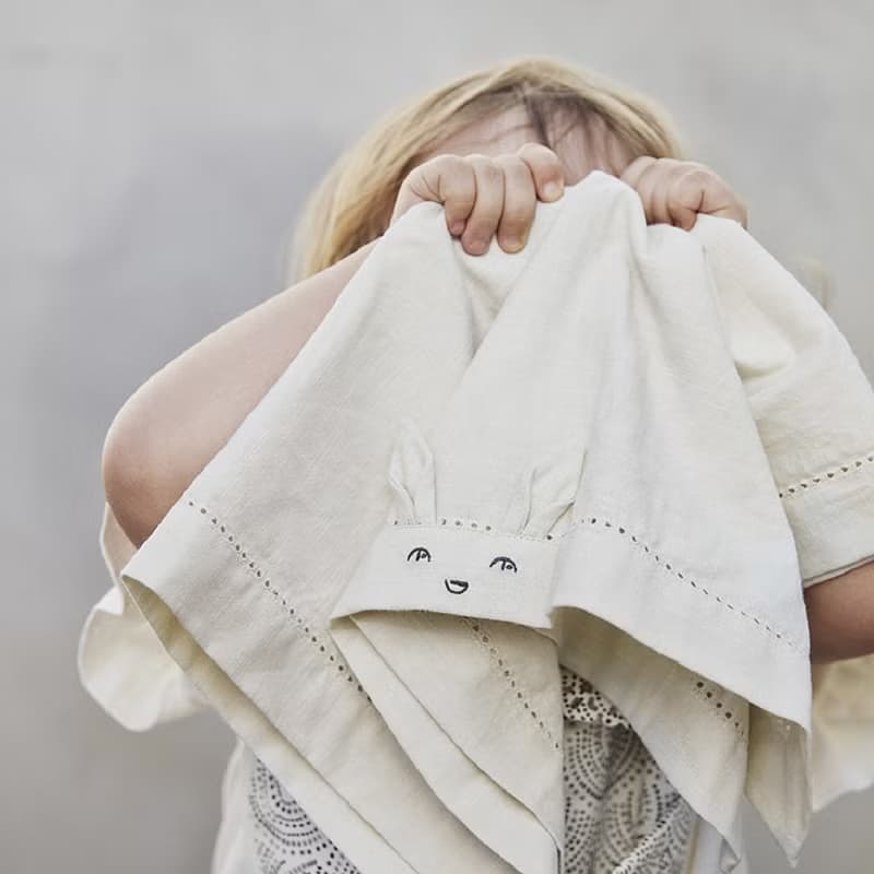 兒童餐巾二件組 (多色)