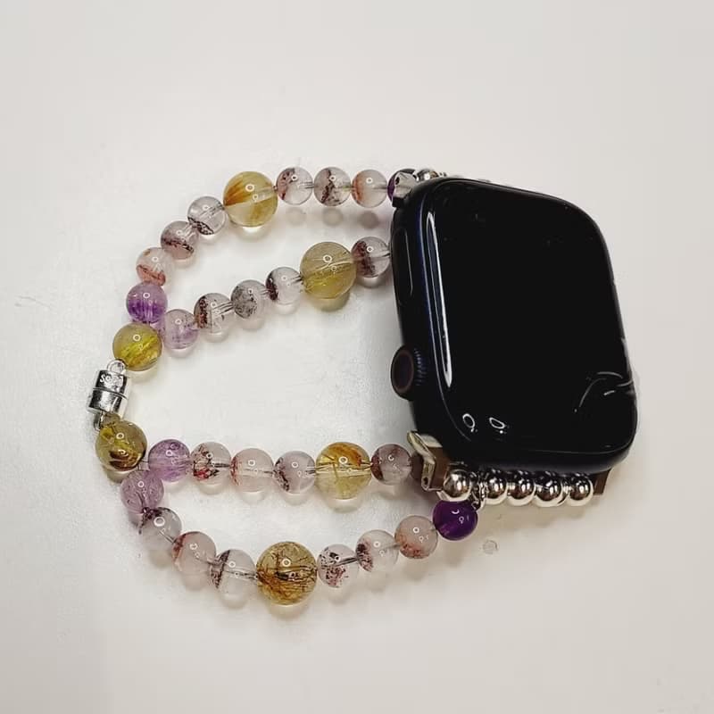 (訂製) Apple Watch 錶帶 - 配超級七 金髮晶