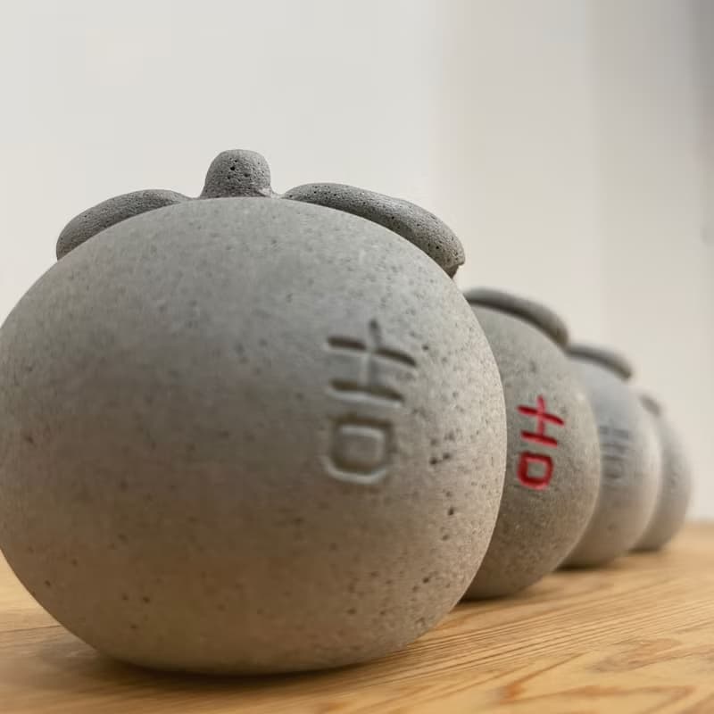 水泥製 橘子