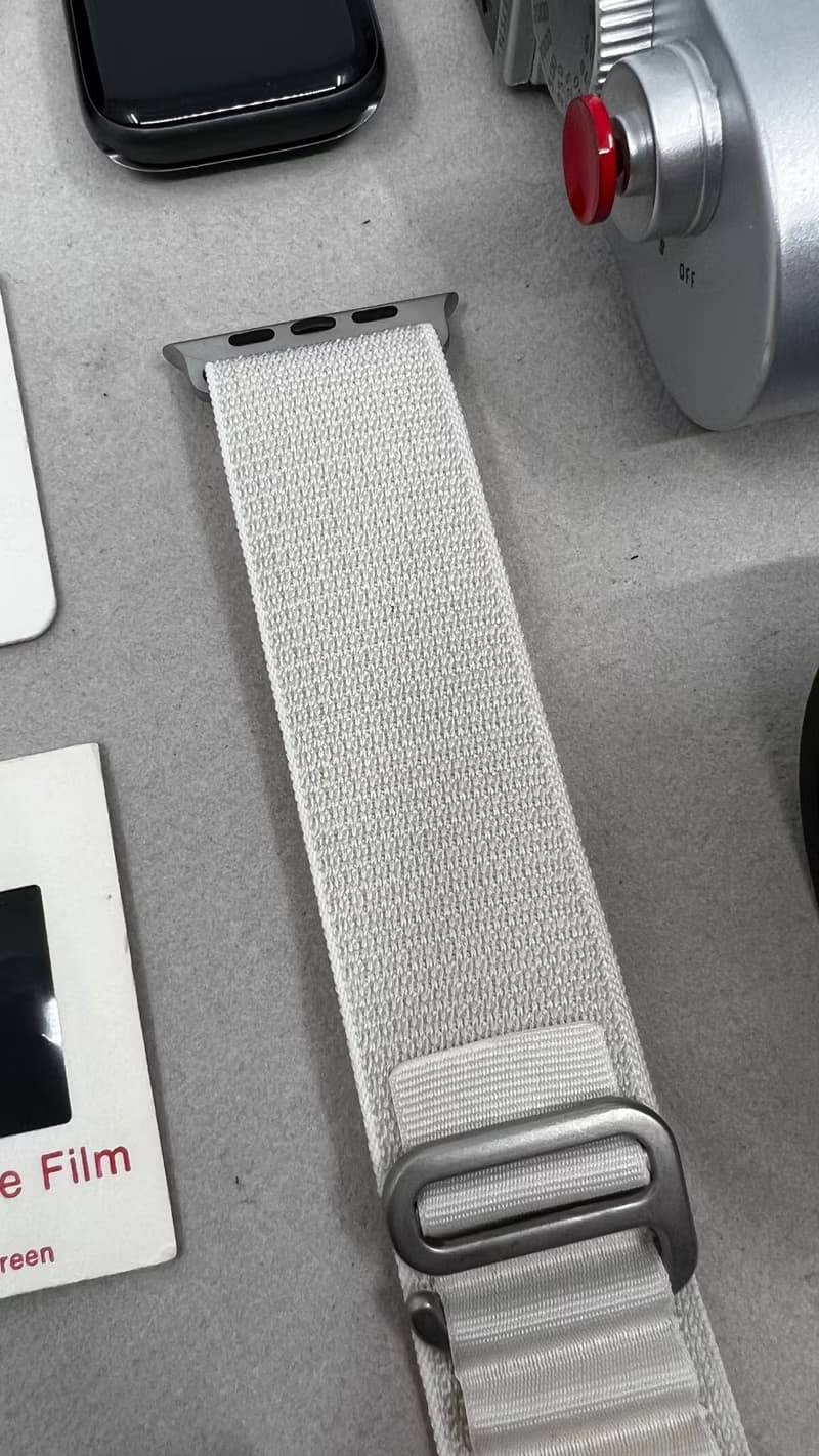 apple watch Ultra Alpine Loop Watch Band 星光色登峰手環錶帶
