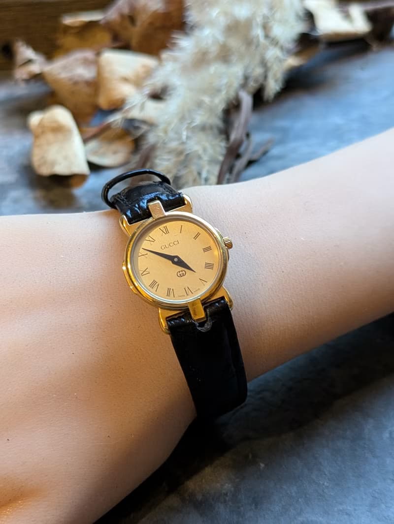Gucci 古董錶 中古石英錶121905