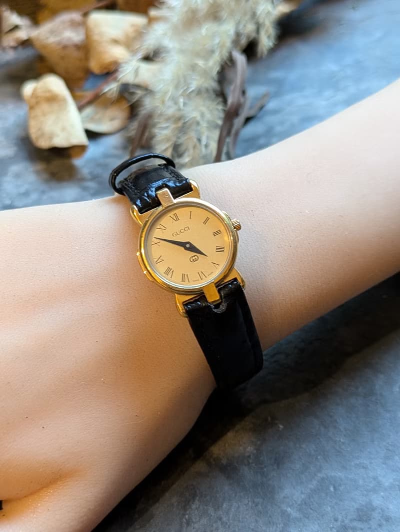 Gucci 古董錶 中古石英錶121905