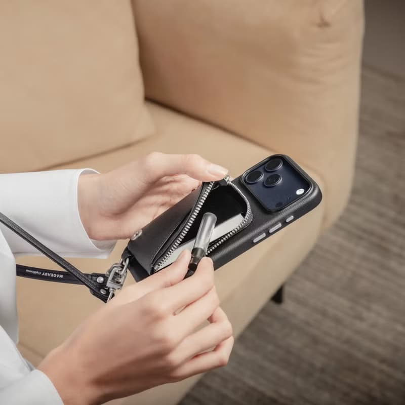 iPhone 17 Pouch 錢包掛繩手機殼