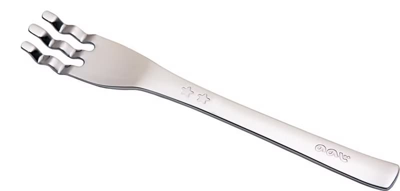 日製不鏽鋼兒童波浪叉子