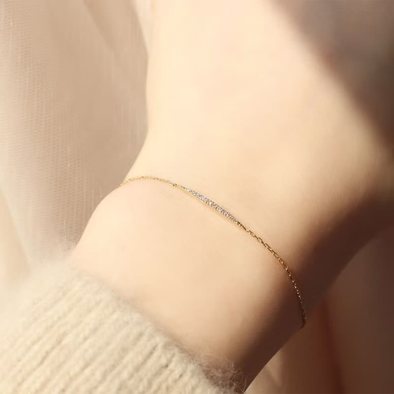 Visel 漸層排鑽手鍊