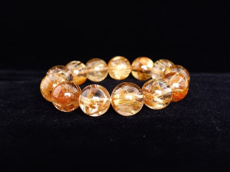 寶麗金珠寶-特級天然鈦晶手珠