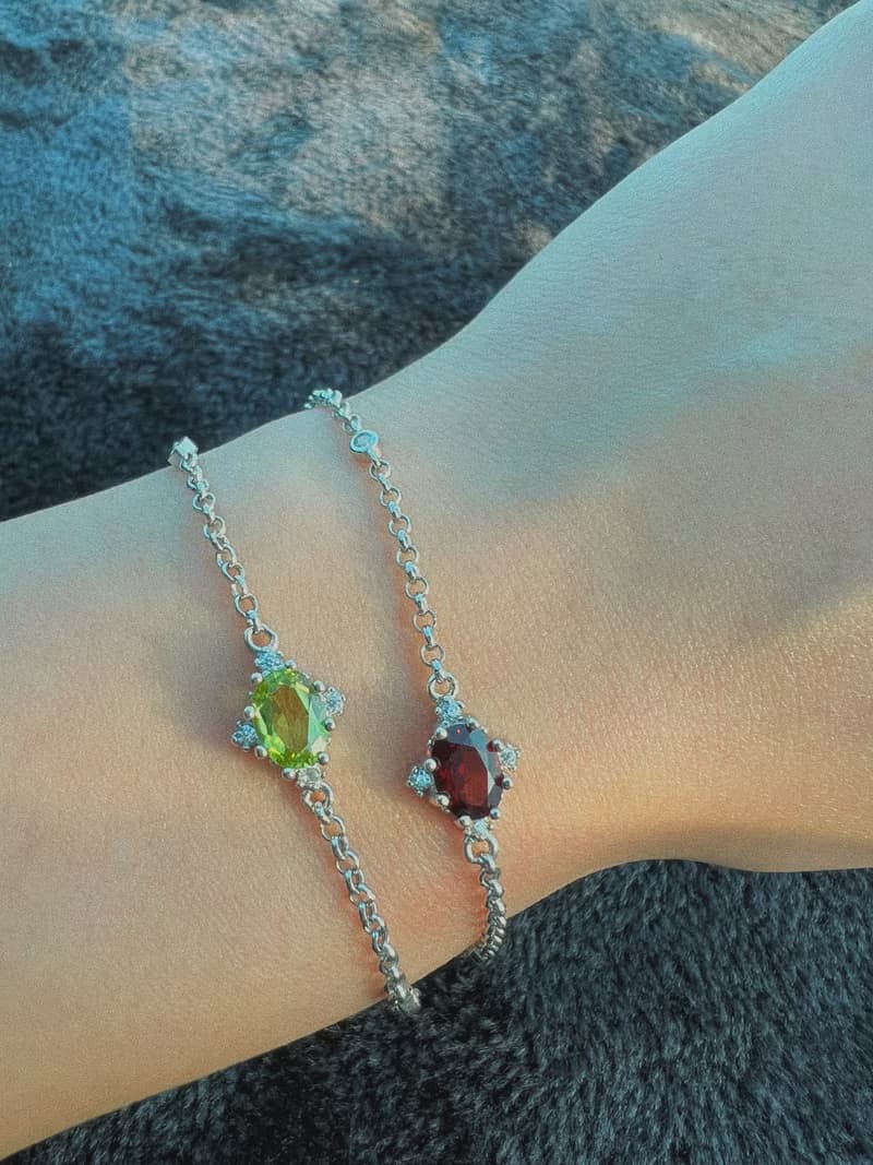 【 劍 】──橄欖石/石榴石—手鍊