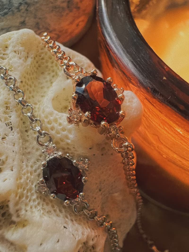 【 劍 】──橄欖石/石榴石—手鍊